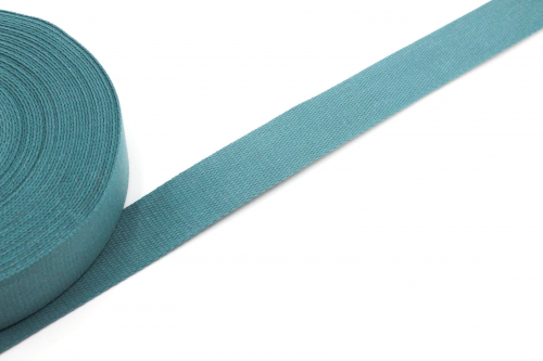 Gurtband Baumwolle 40mm gedecktes mint (1 m)